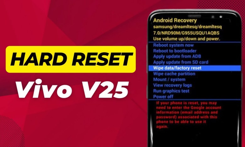 How To Hard Reset Vivo V25 – Full Guide How To Hard Reset Vivo V25 – Full Guide