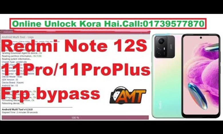 Redmi Note 12S Frp bypass Android Multi Tool by Mobile Redmi Note 12S Frp bypass Android Multi Tool by Mobile