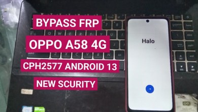 BYPASS FRP OPPO A58 CPH2577 ANDROID 13 BYPASS FRP OPPO A58 CPH2577 ANDROID 13