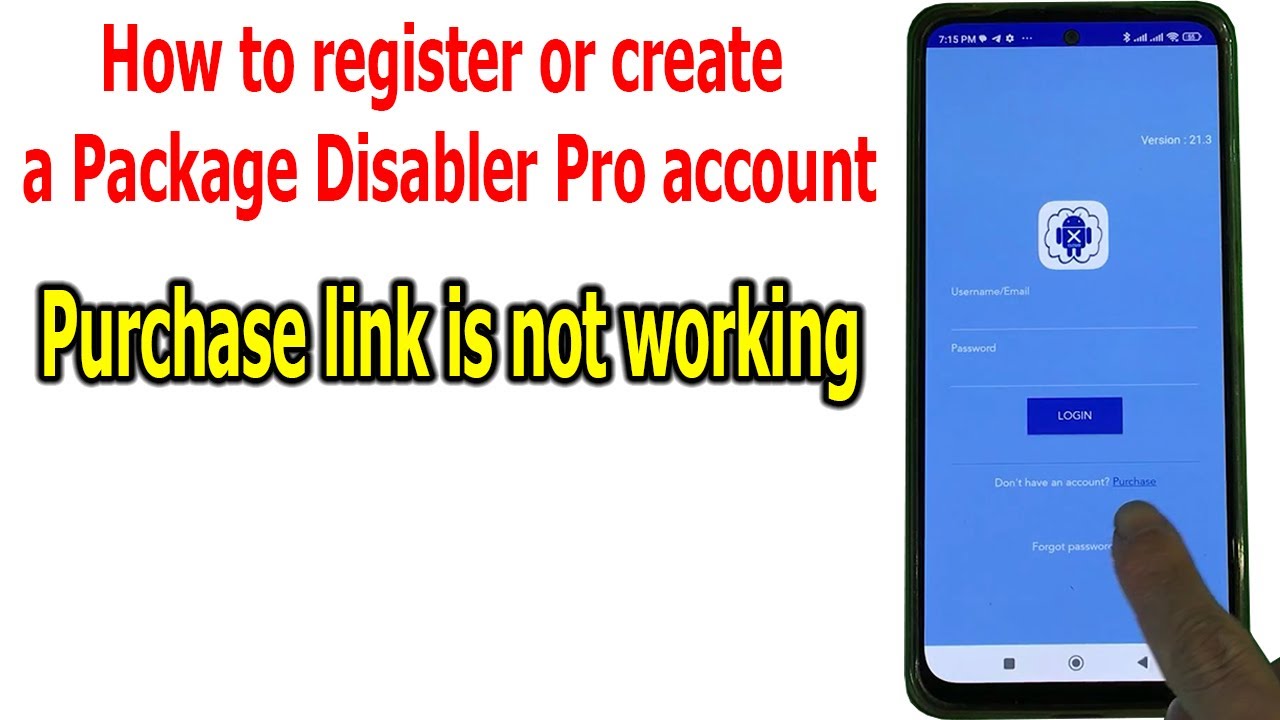 How to register or create a Package Disabler Pro How to register or create a Package Disabler Pro
