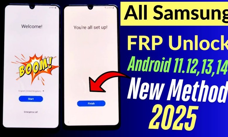 Unlock Samsung FRP With New Bypass Method in 2025! Unlock Samsung FRP With New Bypass Method in 2025!