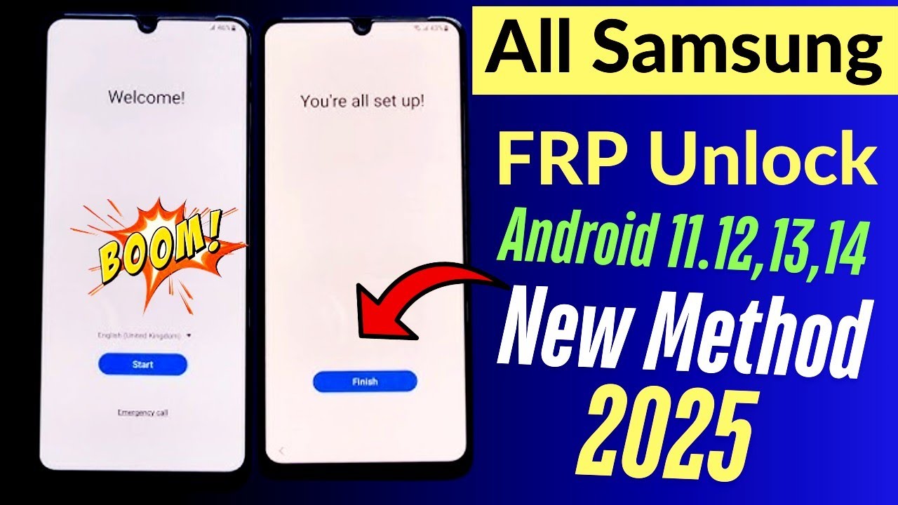 Unlock Samsung FRP With New Bypass Method in 2025! Unlock Samsung FRP With New Bypass Method in 2025!