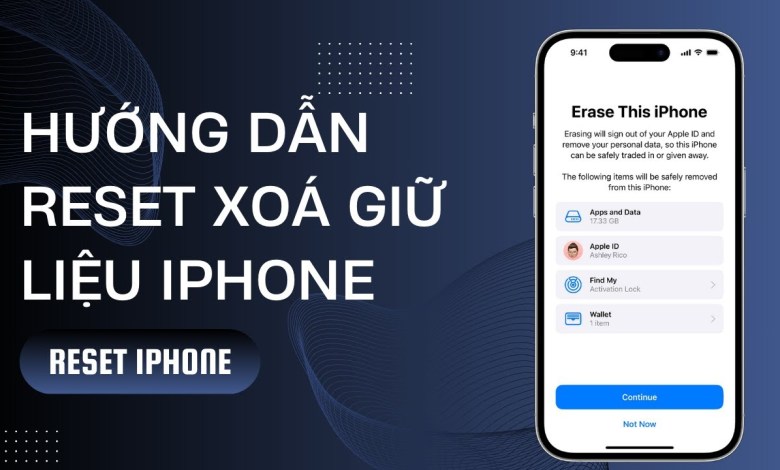Instructions for Resetting iPhone to Factory Reset Instructions for Resetting iPhone to Factory Reset
