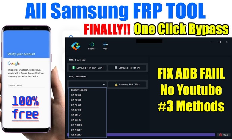 Unlock Any Samsung Device with This Free FRP Bypass Tool Unlock Any Samsung Device with This Free FRP Bypass Tool