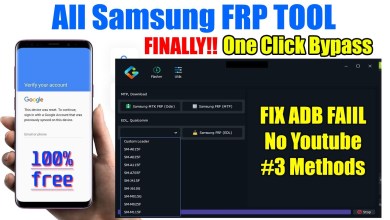 Unlock Any Samsung Device with This Free FRP Bypass Tool Unlock Any Samsung Device with This Free FRP Bypass Tool