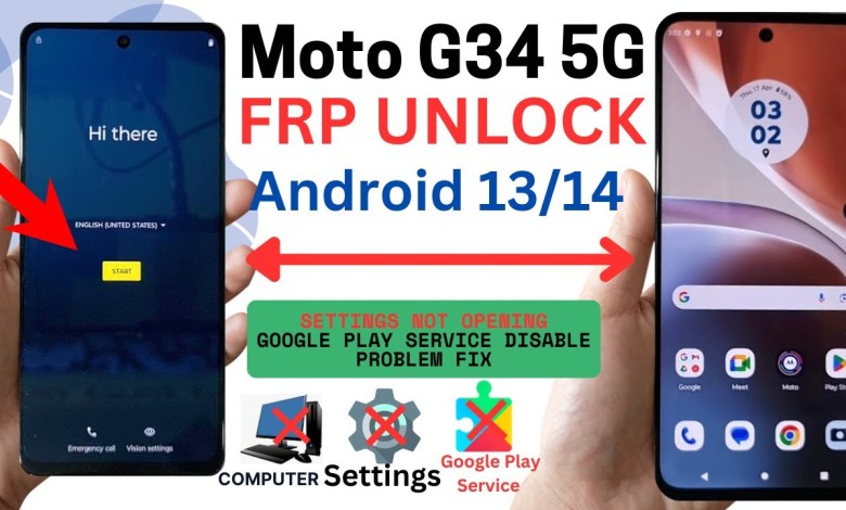Discover the Latest Method for Moto G34 5G FRP Bypass on Android 14 in 2025 Discover the Latest Method for Moto G34 5G FRP Bypass on Android 14 in 2025