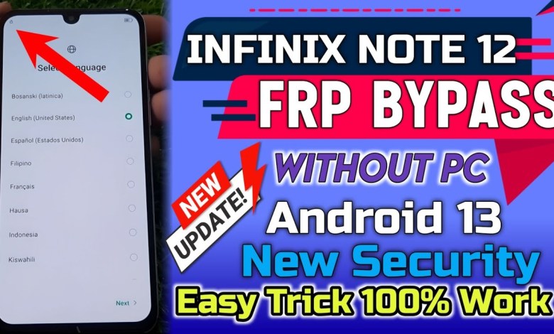 Unlock Infinix Note 12 Frp Without Computer – Is it Possible? Discover How on Infinix Android Devices Unlock Infinix Note 12 Frp Without Computer – Is it Possible? Discover How on Infinix Android Devices