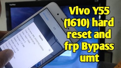 Vivo Y55 (1610) hard reset and frp Bypass umt Vivo Y55 (1610) hard reset and frp Bypass umt