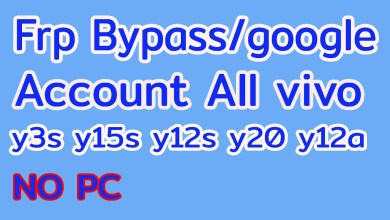 Frp Bypass /google Account All vivo y3s y15s y12s y20 Frp Bypass /google Account All vivo y3s y15s y12s y20