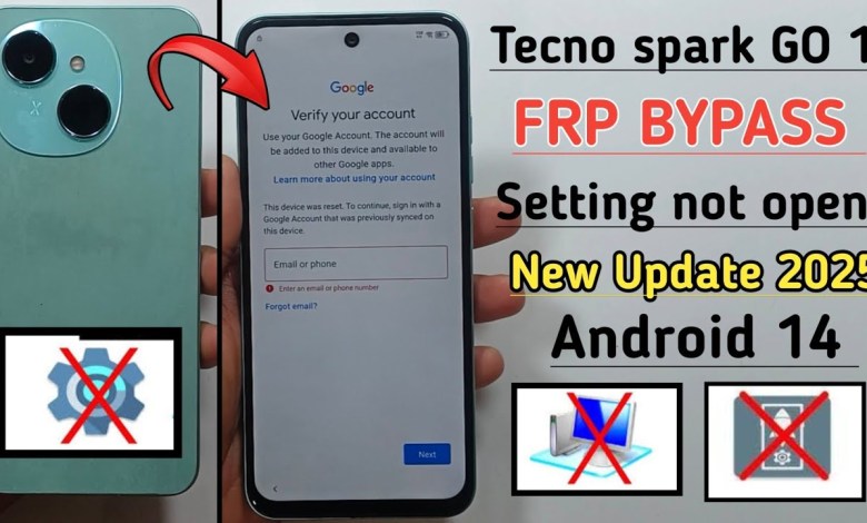 Unlock Tecno Spark Go 1 (KL4) Android 14 Frp Bypass without the need for a PC Unlock Tecno Spark Go 1 (KL4) Android 14 Frp Bypass without the need for a PC