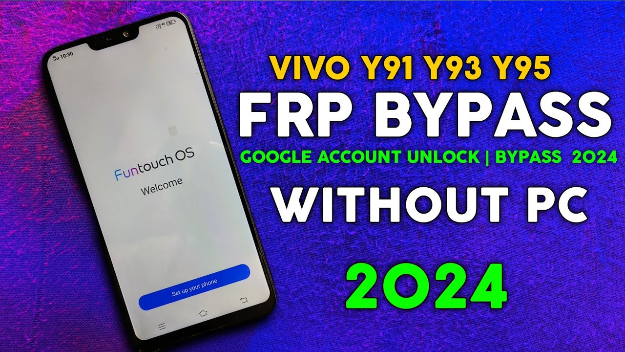 Vivo Y91/Y93/Y95 || FRP Bypass || Android 13 || Google Vivo Y91/Y93/Y95 || FRP Bypass || Android 13 || Google