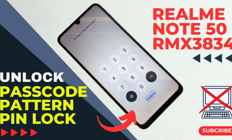 Oppo Realme Note 50 RMX3834 Pattern Unlock | Hard Reset Oppo Realme Note 50 RMX3834 Pattern Unlock | Hard Reset