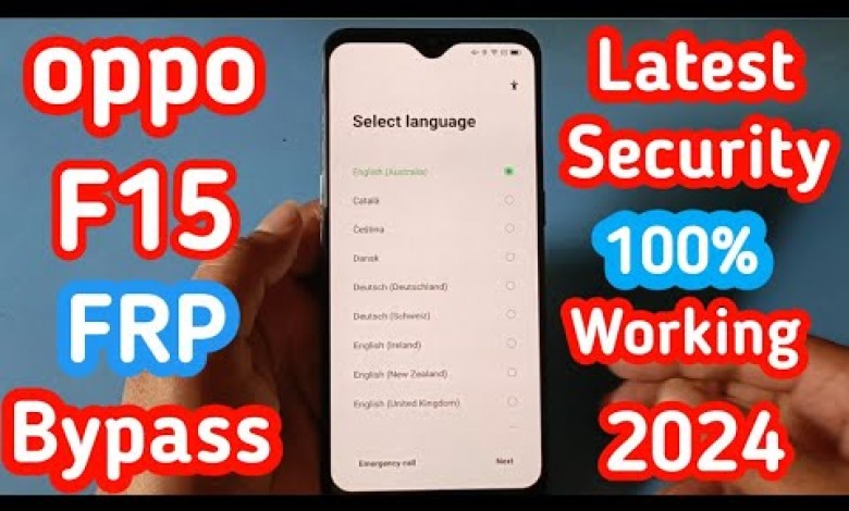 How to Bypass Frp on Oppo f15 – A Must-Try Hack! How to Bypass Frp on Oppo f15 – A Must-Try Hack!
