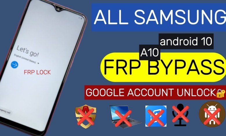 Samsung A10 Android 10 || FRP Bypass || Google Samsung A10 Android 10 || FRP Bypass || Google