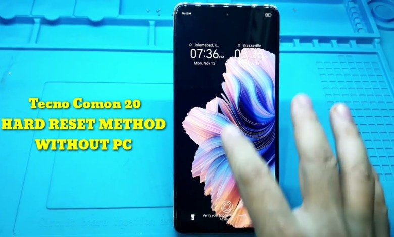 Tecno Camon 20 Hard Reset 2023 | Tecno (CK6) Pin Tecno Camon 20 Hard Reset 2023 | Tecno (CK6) Pin