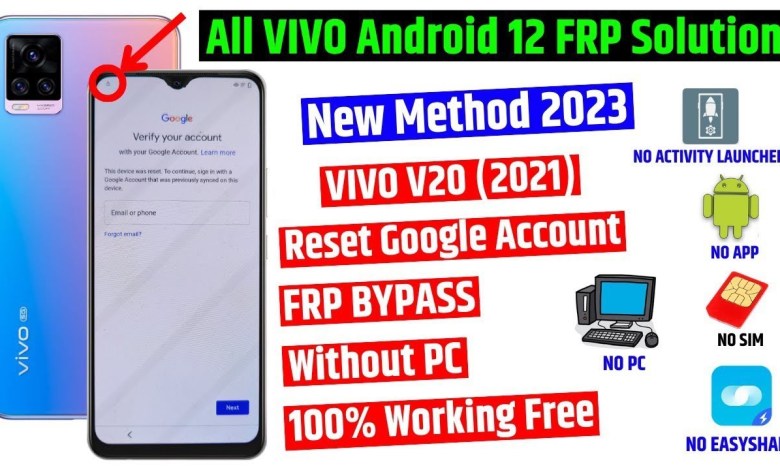 All vivo Android 12 Frp bypass without PC All vivo Android 12 Frp bypass without PC