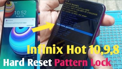 Infinix Hot 10 Hard Reset No Command Error | Pattern Infinix Hot 10 Hard Reset No Command Error | Pattern