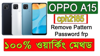 oppo cph2185 A15 remove Pattern Pin Password frp Unlock oppo cph2185 A15 remove Pattern Pin Password frp Unlock