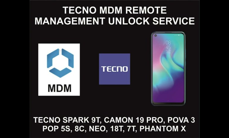 Tecno MDM, Management Unlock Service, All Tecno Models Tecno MDM, Management Unlock Service, All Tecno Models