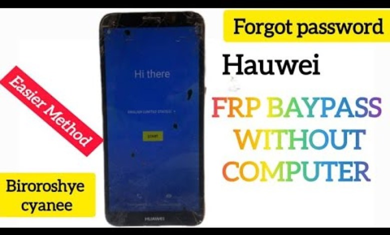 bypass FRP HUAWEI without PC #gukuramo FRP nta bypass FRP HUAWEI without PC #gukuramo FRP nta