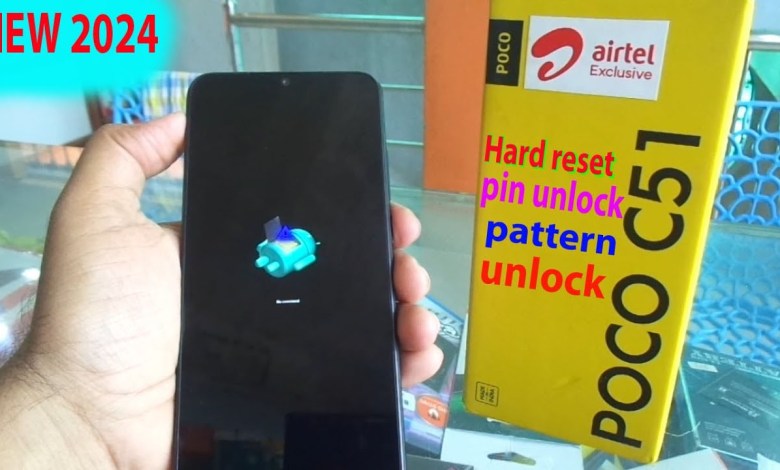 POCO C51 pattern lock remove and hard reset (New 2024). POCO C51 pattern lock remove and hard reset (New 2024).