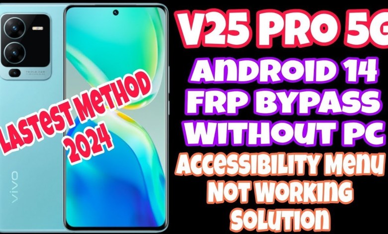 Vivo V25 Pro l Android 14 l Frp Bypass Without Pc l Vivo V25 Pro l Android 14 l Frp Bypass Without Pc l