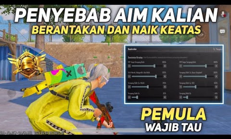 ERRORS ON HOW TO SET THE BEST PUBG MOBILE SENSITIVITY ERRORS ON HOW TO SET THE BEST PUBG MOBILE SENSITIVITY