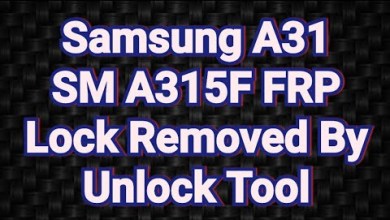 Samsung A31 SM A315F FRP Lock Removed By Unlock Tool Samsung A31 SM A315F FRP Lock Removed By Unlock Tool