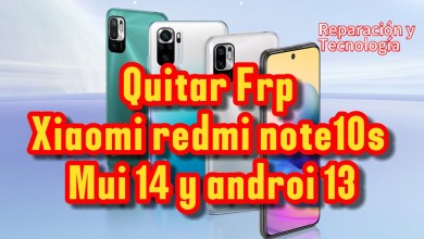 Frp Xiaomi redmi note 10s mui 14 androi 13 Frp Xiaomi redmi note 10s mui 14 androi 13