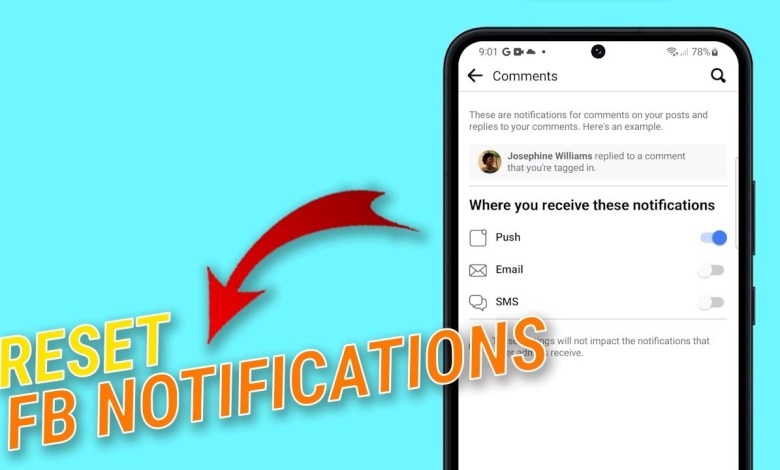 How to Reset Facebook Notification Settings on Samsung How to Reset Facebook Notification Settings on Samsung