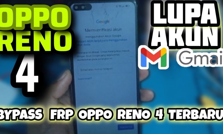 OPPO RENO 4 FORGOT GOOGLE ACCOUNT ||HOW TO BYPASS FRP OPPO OPPO RENO 4 FORGOT GOOGLE ACCOUNT ||HOW TO BYPASS FRP OPPO