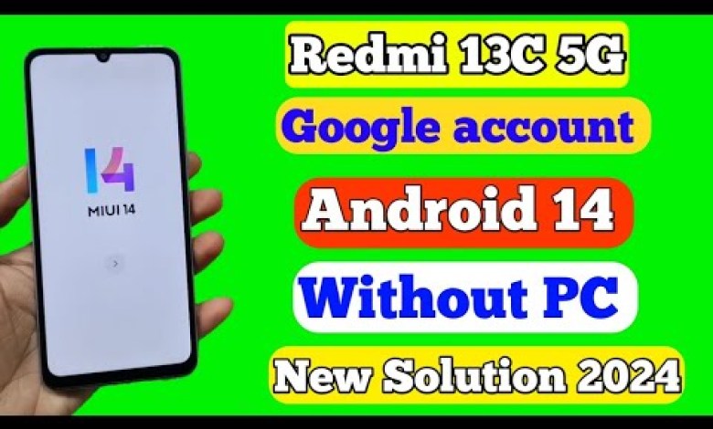 Redmi 13c FRP Unlock Without Pc _ Redmi 13c Frp Bypass Redmi 13c FRP Unlock Without Pc _ Redmi 13c Frp Bypass