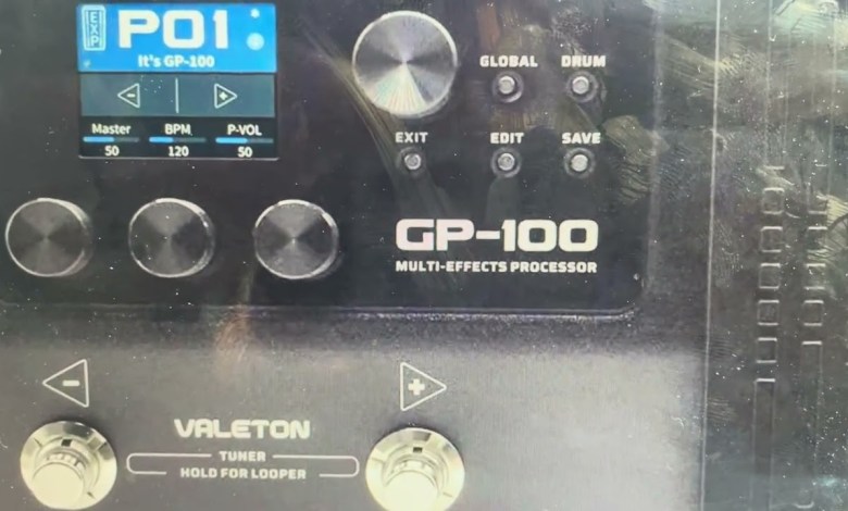 Hard Reset Valeton GP-100 Effect Pedal Hard Reset Valeton GP-100 Effect Pedal