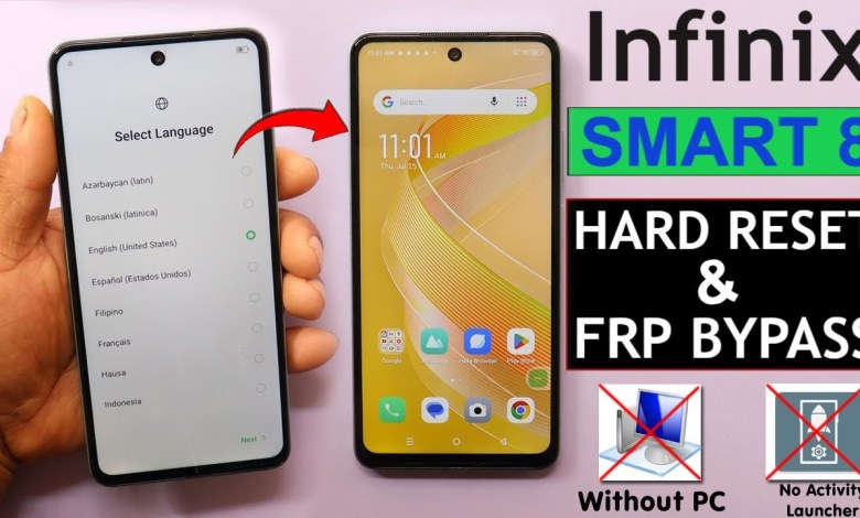 Infinix Smart 8 X6525 Hard Reset & Frp Bypass Without Infinix Smart 8 X6525 Hard Reset & Frp Bypass Without