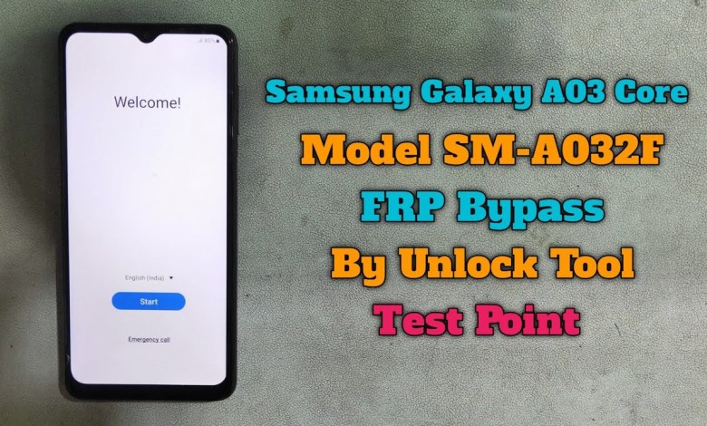 Samsung A03 Core FRP Bypass By Unlock Tool Samsung A03 Core FRP Bypass By Unlock Tool