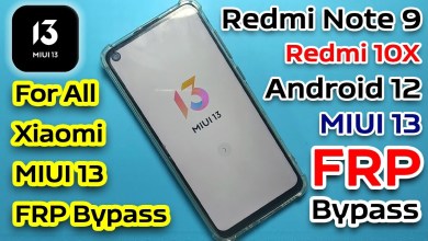 Redmi Note 9 FRP Bypass MIUI 13 Android 12, Redmi 10 4G Redmi Note 9 FRP Bypass MIUI 13 Android 12, Redmi 10 4G