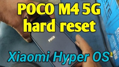 Xiaomi Hyper OS POCO M4 5G hard reset Xiaomi Hyper OS POCO M4 5G hard reset