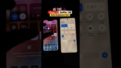 iPhone 13 VS OnePlus 10R Auto Brightness Test iPhone 13 VS OnePlus 10R Auto Brightness Test