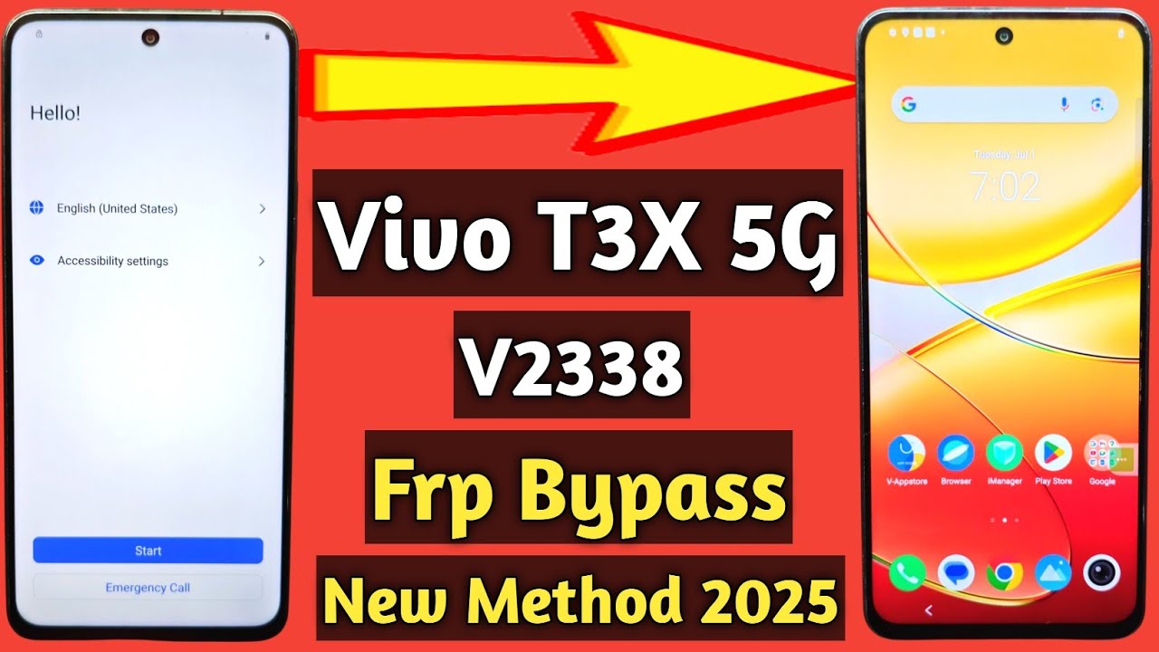 Unlocking Secrets: How to Bypass FRP on Vivo T3x 5G – Discover the Hidden Method! Unlocking Secrets: How to Bypass FRP on Vivo T3x 5G – Discover the Hidden Method!