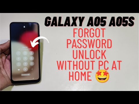 Galaxy A05 A05s Hard Reset forgot Password Unlock Galaxy A05 A05s Hard Reset forgot Password Unlock
