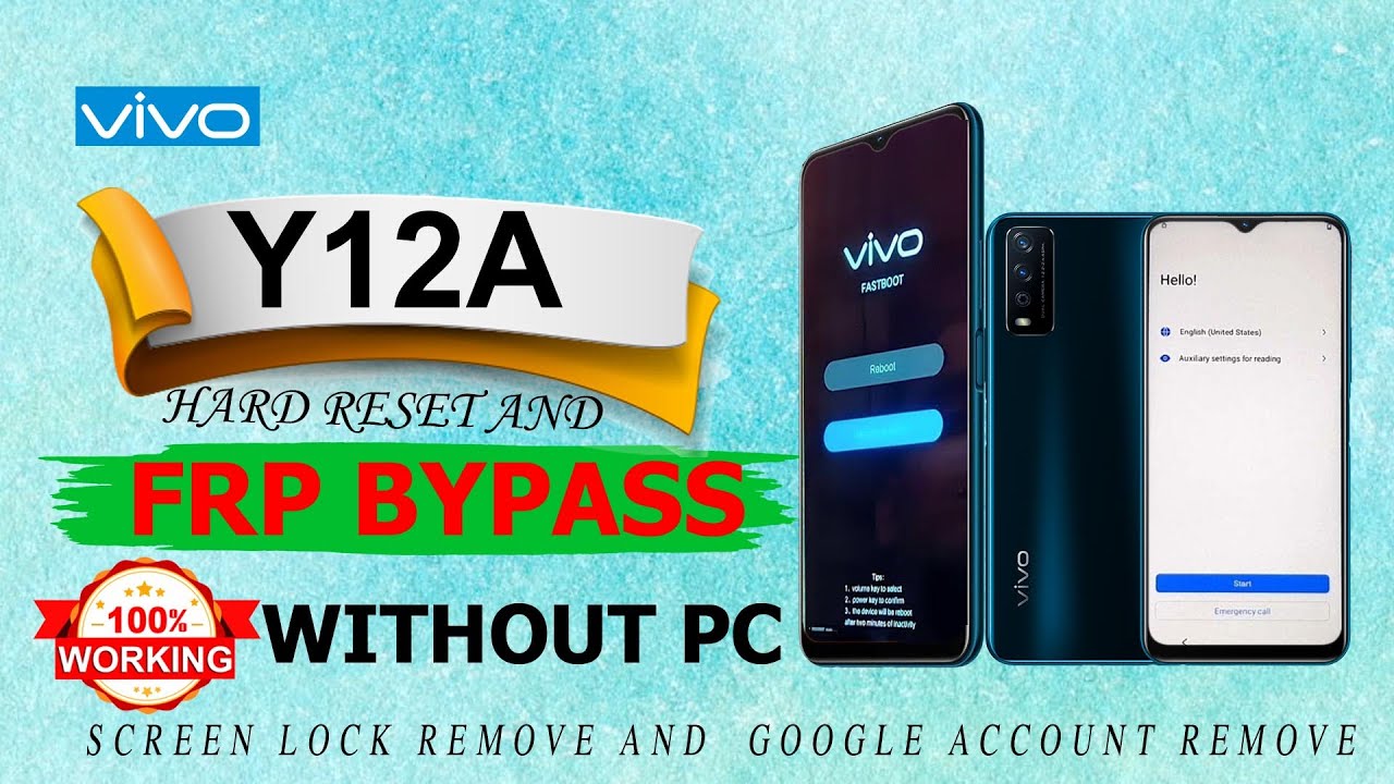 VIVO Y12A Hard Reset / Vivo y12a Frp bypass unlock VIVO Y12A Hard Reset / Vivo y12a Frp bypass unlock