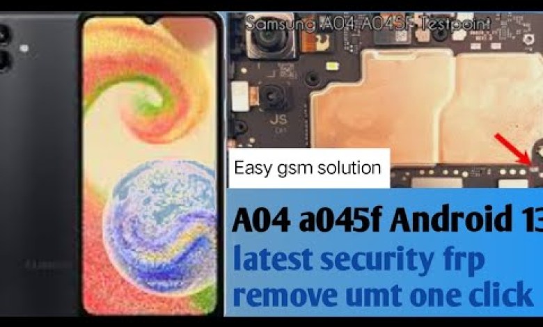 Samsung a04 a045f latest version frp remove with umt Samsung a04 a045f latest version frp remove with umt