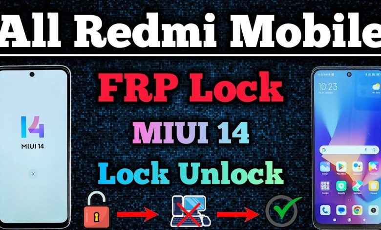 Unlocking the Mystery: Redmi Mobile FRP Bypass with MIUI 14 Activity Unlocking the Mystery: Redmi Mobile FRP Bypass with MIUI 14 Activity