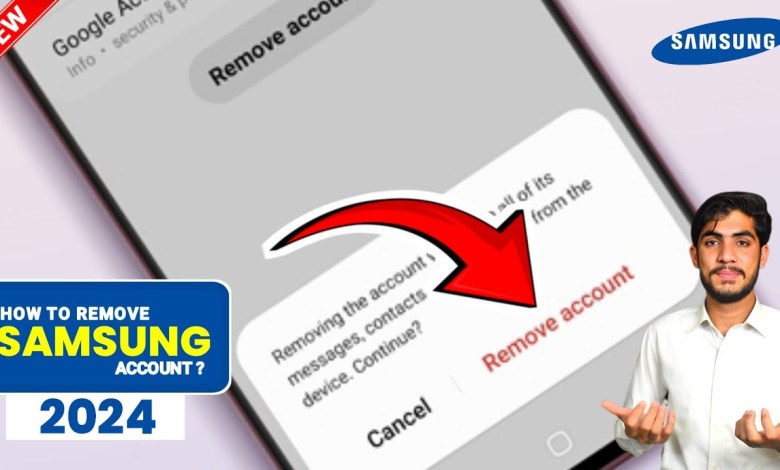 How to delete Samsung account from mobile | How to delete Samsung account from mobile |