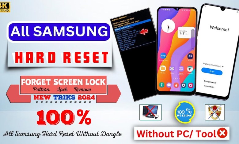 All Samsung Android 12/13 Hard Reset Without Computer All Samsung Android 12/13 Hard Reset Without Computer