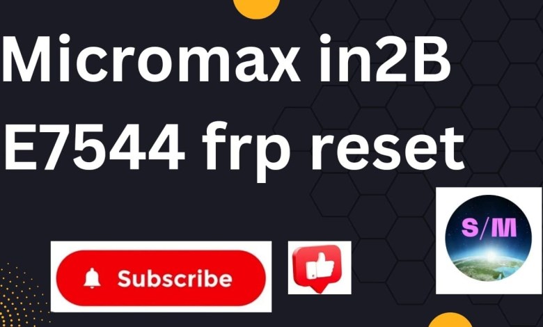 Micromax iN 2B E7544 frp reset done by tfm tool Micromax iN 2B E7544 frp reset done by tfm tool