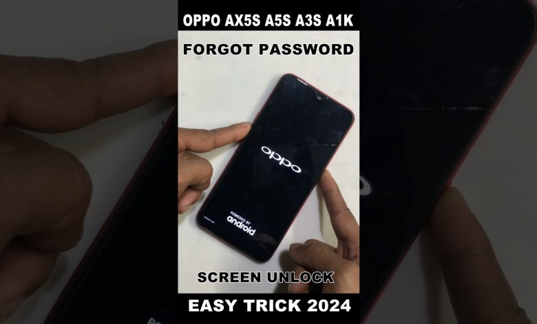 OPPO AX5S/A5S/A3S/A1K/ LOCK KAISE TODE WITHOUT PC 2024 OPPO AX5S/A5S/A3S/A1K/ LOCK KAISE TODE WITHOUT PC 2024