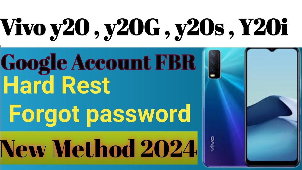 How to Reset Vivo Y20 I y20 Reset I Y20 forgot password How to Reset Vivo Y20 I y20 Reset I Y20 forgot password