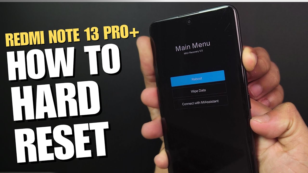 How to Hard Reset Redmi Note 13 Pro Plus | Removing How to Hard Reset Redmi Note 13 Pro Plus | Removing