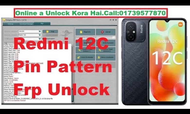 Redmi 12C Pin Pattern Frp Unlock by Octoplus FRP Tool Redmi 12C Pin Pattern Frp Unlock by Octoplus FRP Tool